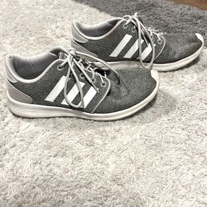 Women’s Size 8 Grey Adidas CloudFoam Running Shoes